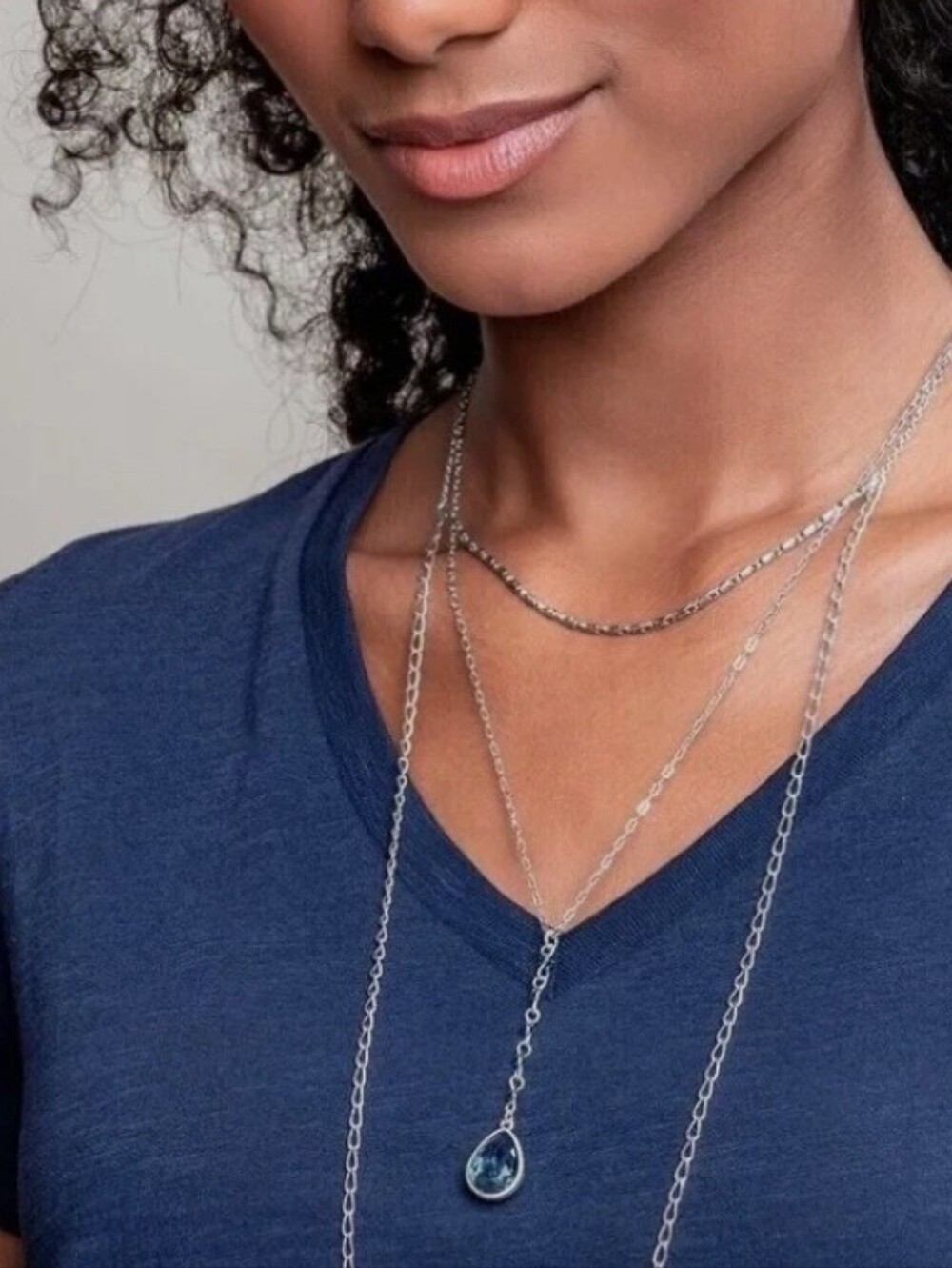 Touchstone Crystal by Swarovski Wrapped Up Necklace- Great Condition